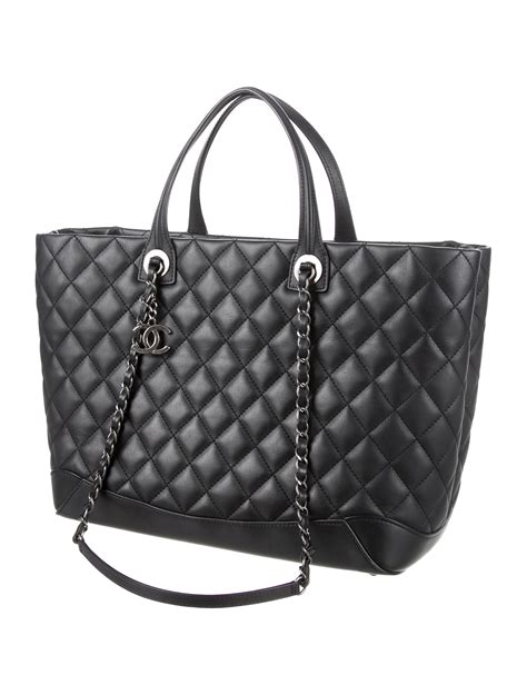 chanel large handbag|chanel large tote bag price.